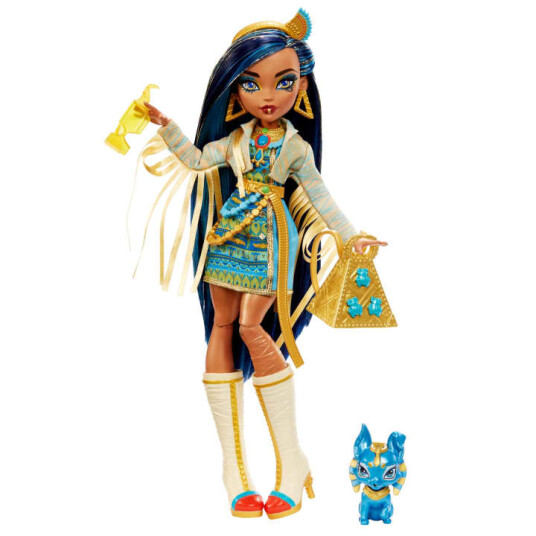 Mattel Monster High Doll with Pet Cleo 25cm Mattel Monster High Doll with Pet Cleo 25cm