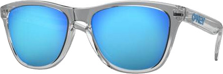 Oakley Frogskins D/Crystal Clear med Prizm Sapphire - UV-beskyttelse - Rektangulære Solbriller for Voksen Oakley Frogskins D/Crystal Clear med Prizm Sapphire - UV-beskyttelse - Rektangulære Solbriller for Voksen
