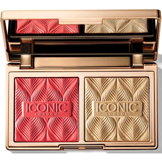 ICONIC LONDON Silk Glow Duo, Coral Glow