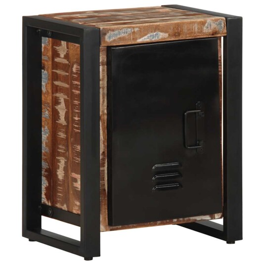  Nattbord flerfarget 40x30x51 cm gjenvunnet heltre 8721158339386