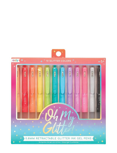 Ooly Gelpenn 12 Stk Glitter Oh My Multi Patterned One Size