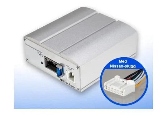 BeatSonic Kompakt Plug & Play forsterker - Nissan 2007 --> / Subaru 2007 - 2014