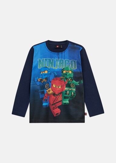 Lego LWTAFFY 607 T SHIRT L/S DARK NAVY 110 T shirts