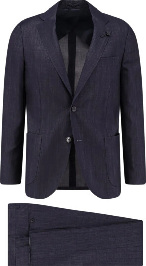 Lardini Herre Dress Blå M,