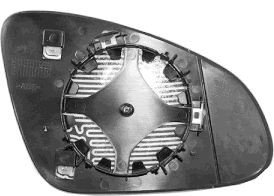 Speilglass ytterspeil VAN WEZEL 3749837 Speilglass ytterspeil VAN WEZEL 3749837