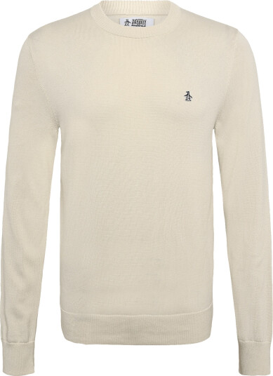 Original Penguin 14Gg Cttn Jrsy Crwnc Cream XL
