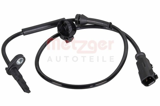 Sensor, ABS METZGER 09001556