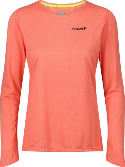 inov-8 Women's Performance Long Sleeve T-Shirt Coral / Dusty Rose XXL