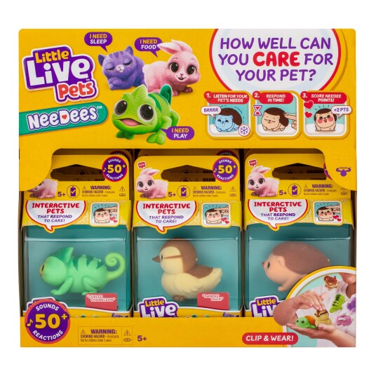 Little Live Pets Needees Interaktive Radiostyrte Leker Assortert Little Live Pets Needees Interaktive Radiostyrte Leker Assortert