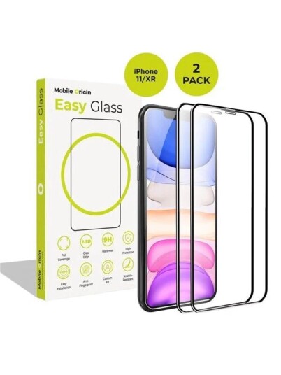 Mobile Origin EasyGlass iPhone 11/XR 2 pack
