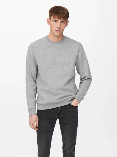 ONLY & SONS Onsceres Crew Neck Sweat 2 Pack Black M