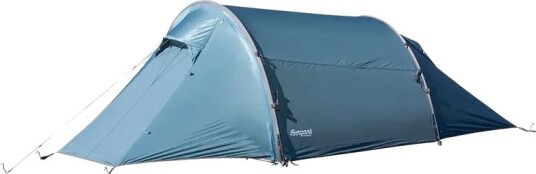Bergans Trollhetta Tunnel 2-Pers Telt 3-sesongs med Ventilasjon og Apsis - Fog Blue