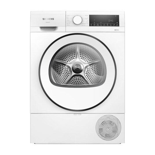 Siemens iQ500 Varmepumpetørketrommel Hvit Siemens iQ500 Varmepumpetørketrommel Hvit