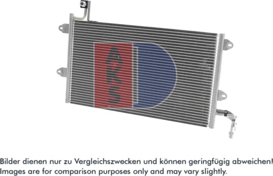 Kondensator, klimaanlegg AKS DASIS 042002N