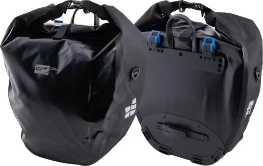CONTEC Travel Waterproof sykkelveske til bagasjebrett 20 Liter 1 stk sort CONTEC Travel Waterproof sykkelveske til bagasjebrett 20 Liter 1 stk sort