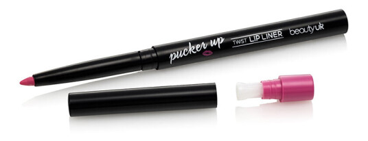 Beauty UK Pucker Up Twist Lip Liner No.6 Purple Pleaser