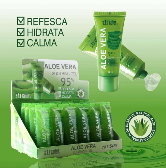 Aloe Vera Soothing gel Hydrating Moisturizing 50ml