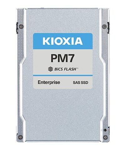 Kioxia PM7-R Series KPM7VRUG15T3 - SSD - Enterprise, Read Intensive - 15360 GB - SAS 22.5Gb/s