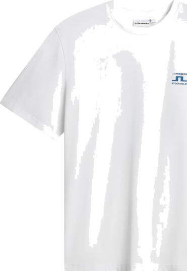 J. Lindeberg Parcie Seasonal Tee White XXL J. Lindeberg Parcie Seasonal Tee White XXL