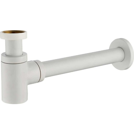 Lavabo Veggmontert Vannlås 1 1/4" Hvit Matt