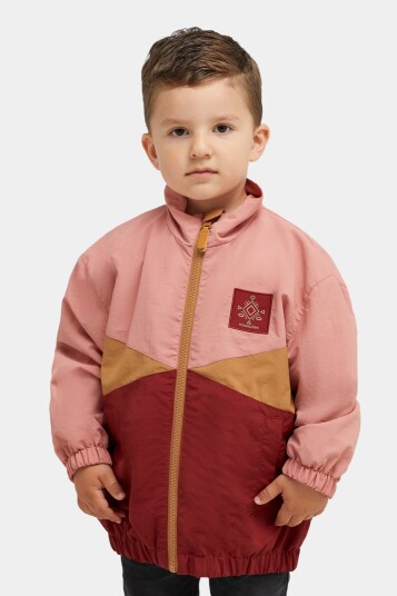 Nordbjörn Kolabacken  Vindog vannresistent Jakke Rose Dawn/Madder Brown/Sesam 122-128