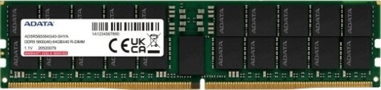 Adata DDR5 DIMM 64GB 5600MHz AD5R560064G40-SHYA