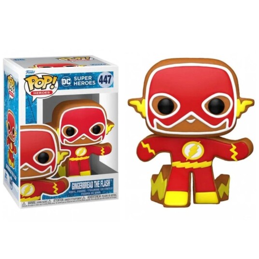 Funko DC Comics Super Heroes Gingerbread The Flash Pop! Vinyl Figure 447