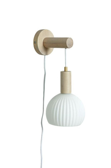 Lapponia vegglampe Hvit