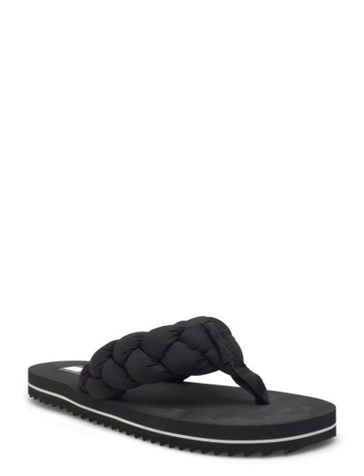 Tommy Hilfiger Braided Thong Beach Sandal Black 41