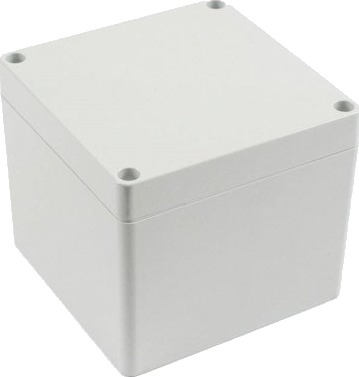 Hammond Electronics 1554 Pc 1554La2gy Universalskap 60 X 105 X 105 Polykarbonat Grå 1 Stk