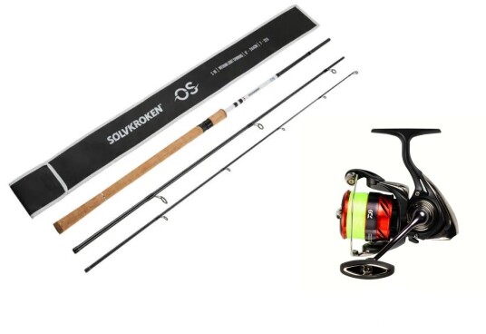 Sølvkroken Siii Os Spi 9´ 15 40g/Daiwa 23 Ninja Lt Pre Spooled 3000 C Sølvkroken Siii Os Spi 9´ 15 40g/Daiwa 23 Ninja Lt Pre Spooled 3000 C