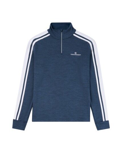 Amundsen Sports 5MILA Half Zip Lines Dame Faded Navy L