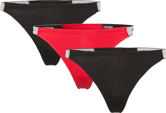 HUGO Triplet String Gift Black L