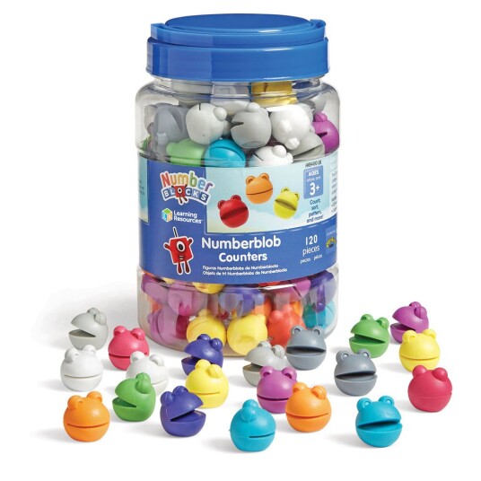 Learning Resources Tallkuber Tell & Sorter Numberblob Learning Resources Tallkuber Tell & Sorter Numberblob