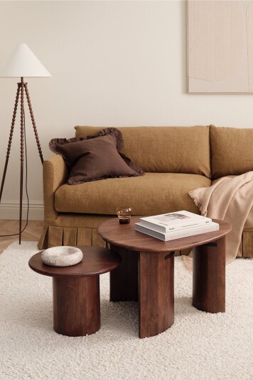 Ellos Home Salongbord Malli 2 deler Brun