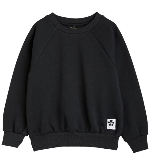 Mini Rodini Basic Solid Sweatshirt Black 104 110