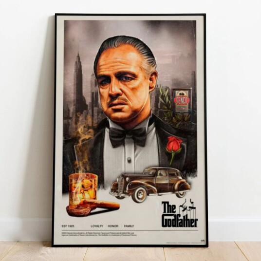 The Godfather Plakat Honor - 91,5 x 61 cm