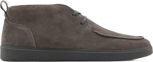 Mango Suede Leather Ankle Boots Grey 45 Mango Suede Leather Ankle Boots Grey 45