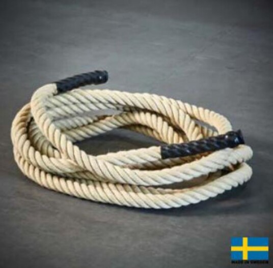 Kraftmark Klätterrep med lodline beslag 3,5m 32 mm Kraftmark Klätterrep med lodline beslag 3,5m 32 mm