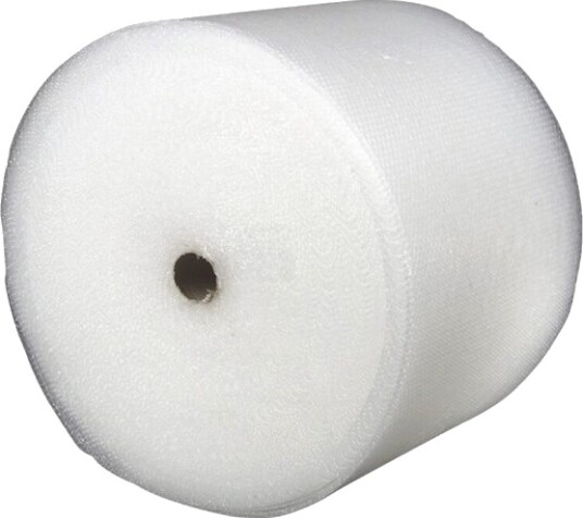 Boblefolie I Ruller 500 Mm X 75.00 M Perforeret For Hver 300Mm 2 Lag Coex Film Transparent Stor   3 Stk.