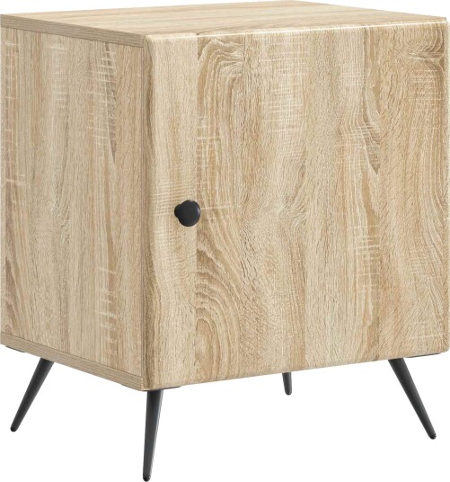  Nattbordskap Sonoma eik 43 x 34,5 x 50 cm Konstruert tre