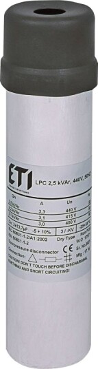 Eti Polam Kondensator Lpc 25 Kvar 440V 50Hz 004656710