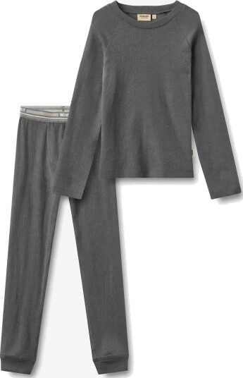 Wheat Baselayer Set   DARK CHARCOAL   104