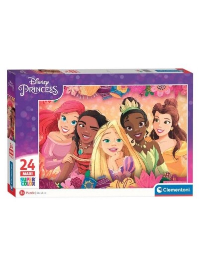 Clementoni Maxi Leguzzel Disney Princess 24st. Gulv