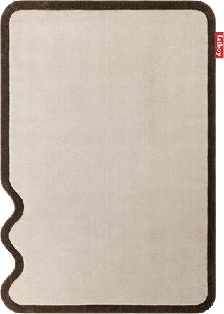 Fatboy Petit Not Straight Teppe Creme / Brun Fatboy Petit Not Straight Teppe Creme / Brun