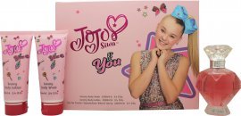 JoJo Siwa Be You Gavesett 100ml EDP + 100ml Kroppsvask + 100ml Body Lotion