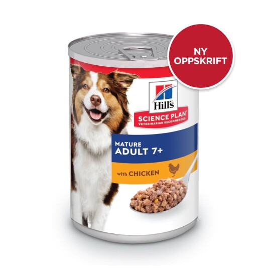 Hill´S Dog Mature Chickn Våtfôr 370G