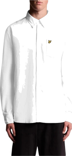 Lyle & Scott Herre Skjorter Hvit XL,