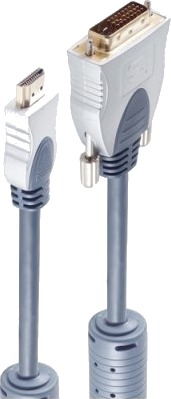Shiverpeaks Sp77482, 2 M, Hdmi Type A (Standard), Dvi-D, Hankjønn, Hankjønn, Rett