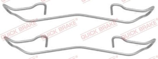 Tilbehørsett, skivebremse belegg QUICK BRAKE 109-1187